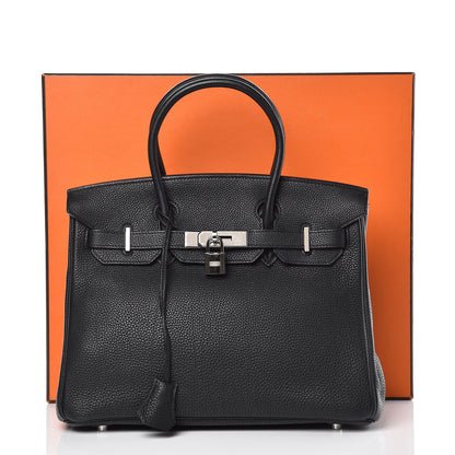 Hermes Togo Birkin 30 Black 35 of 35