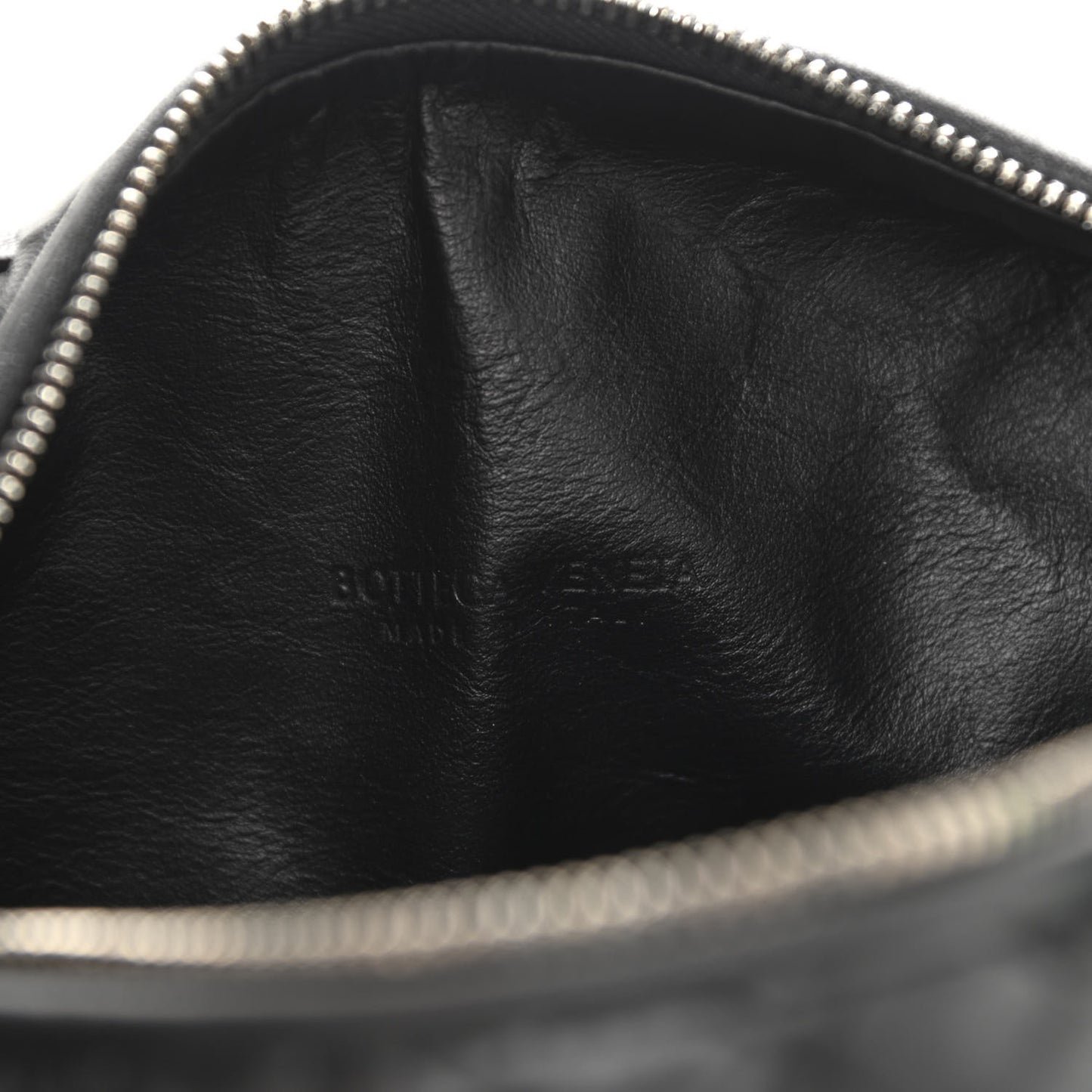 Nappa Intrecciato Teen Jodie Hobo Black