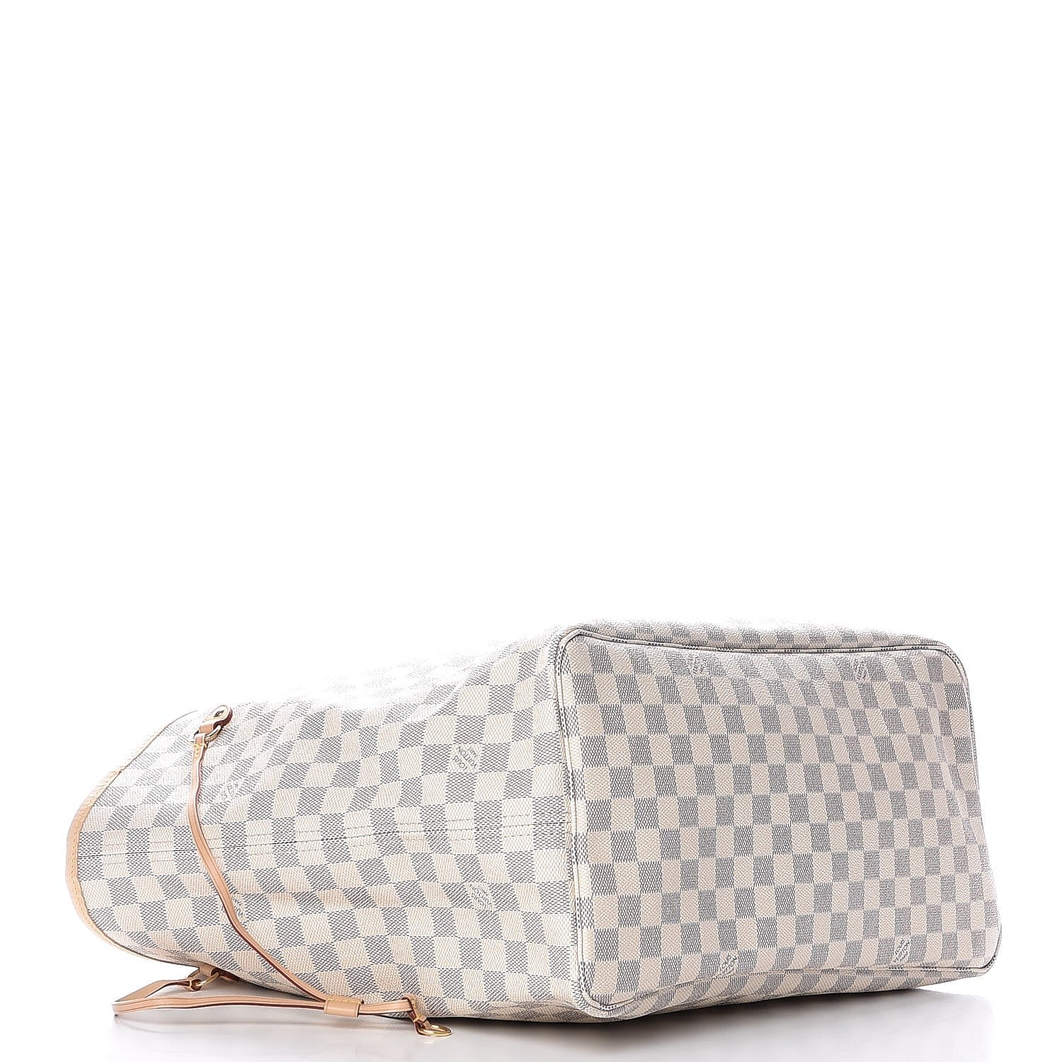 Louis Vuitton Damier Azur Neo Neverfull GM Rose Ballerine 5 of 9
