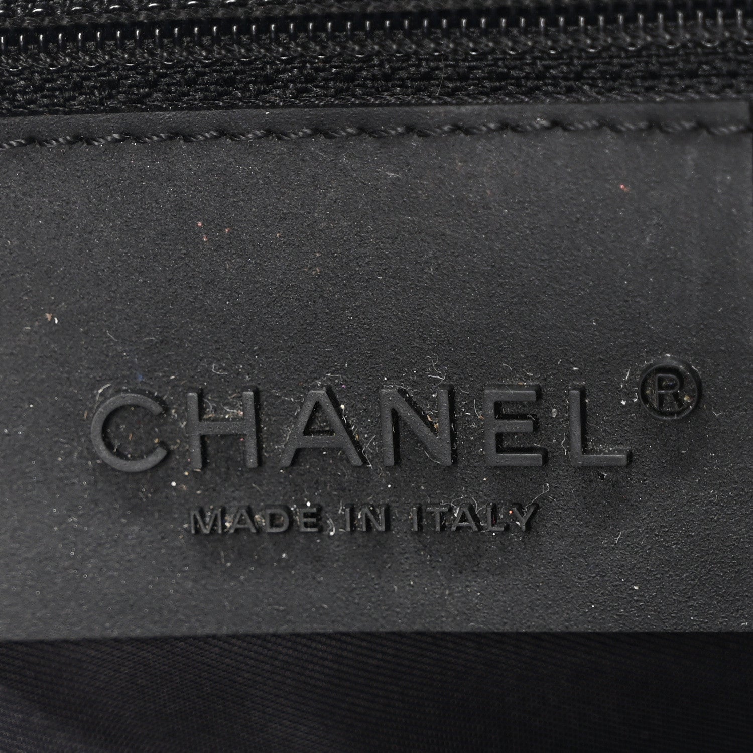 Chanel Rabbit Fur Sport Flap Flap Black 6 of 10