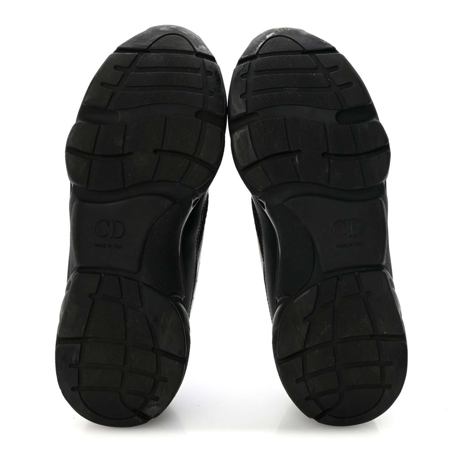 Technical Mesh Calfskin Mens B22 Sneakers 40 Black
