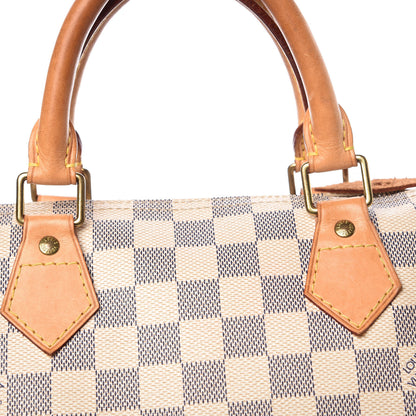 Louis Vuitton Damier Azur Speedy 30 18 of 18