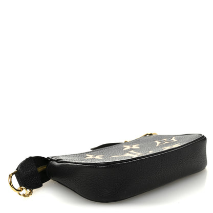 Louis Vuitton Empreinte Monogram Giant Mini Pochette Accessories Black 4 of 8