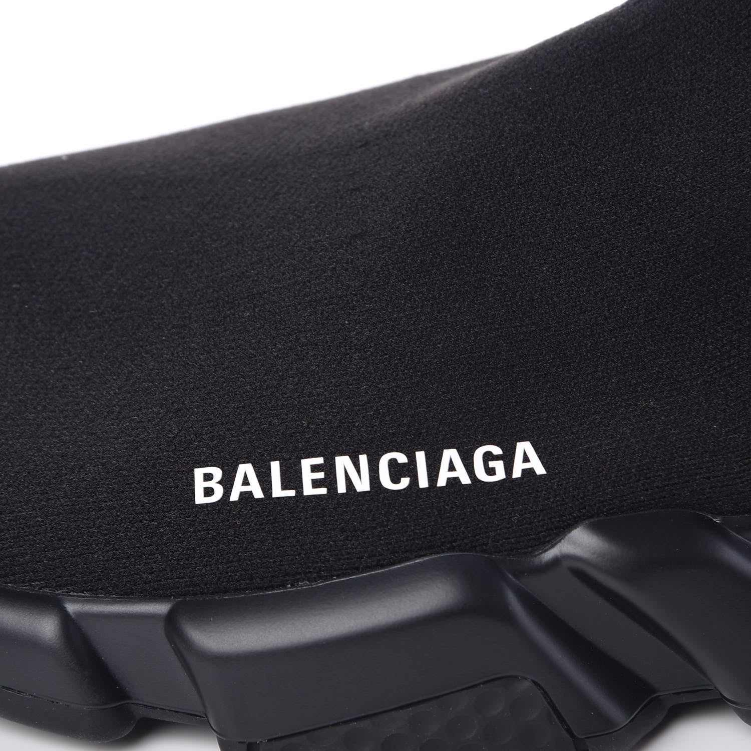 Balenciaga Neoprene Knit Mens Speed Sneakers 43 Black 8 of 9