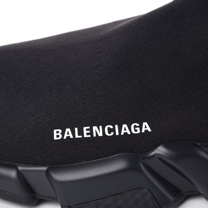Balenciaga Neoprene Knit Mens Speed Sneakers 43 Black 8 of 9
