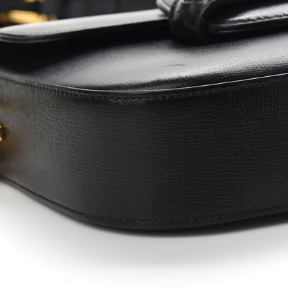Gucci Azalea Calfskin Web Mini Horsebit 1955 Shoulder Bag Black 8 of 10