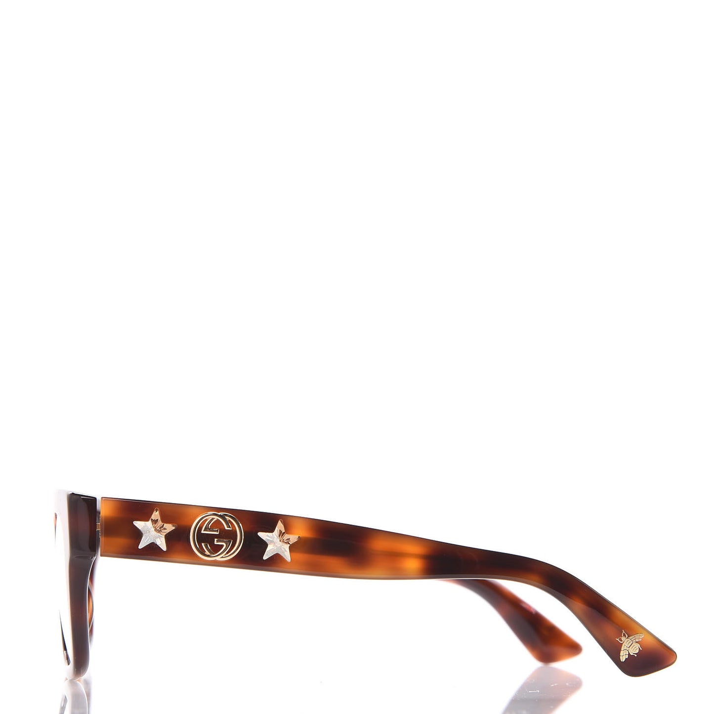 Rectangle Eye Glasses GG0210O Tortoise