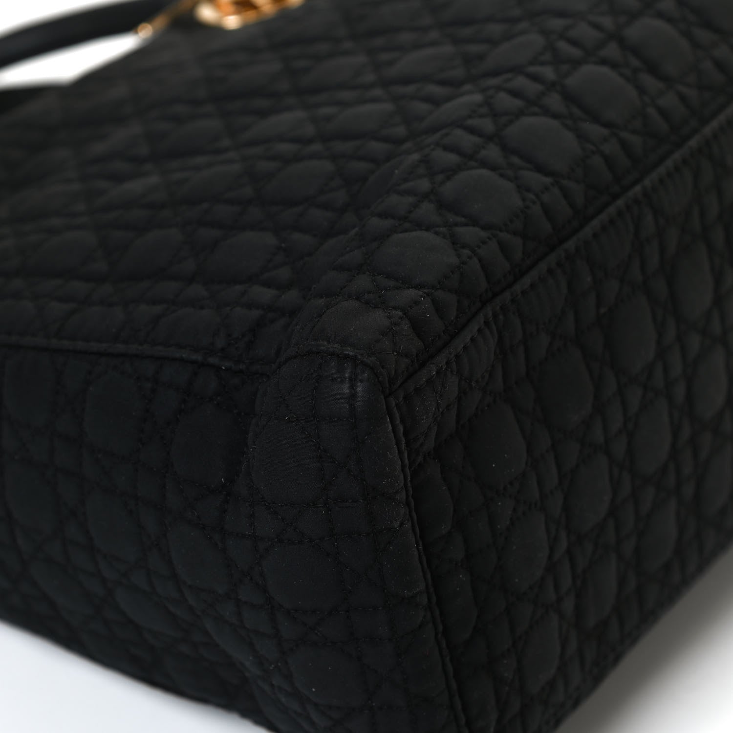 Christian Dior Nylon Cannage Medium Lady Dior Black 12 of 12