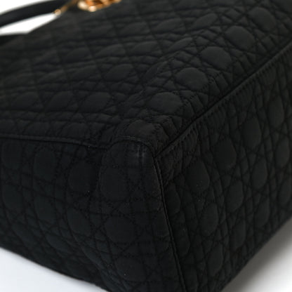 Christian Dior Nylon Cannage Medium Lady Dior Black 12 of 12