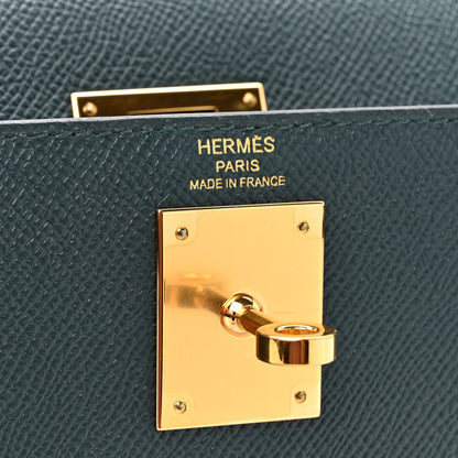 Hermes Epsom Kelly Sellier 28 Vert Cypress 6 of 10