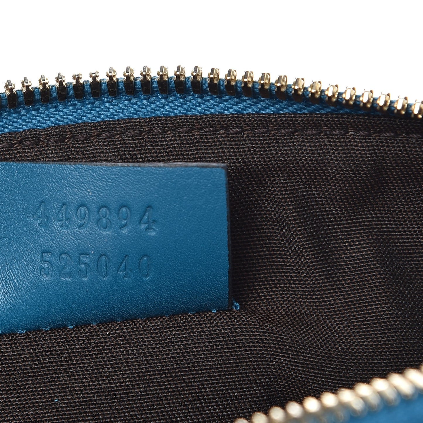 Soft Microguccissima Cosmetic Case Deep Cobalt