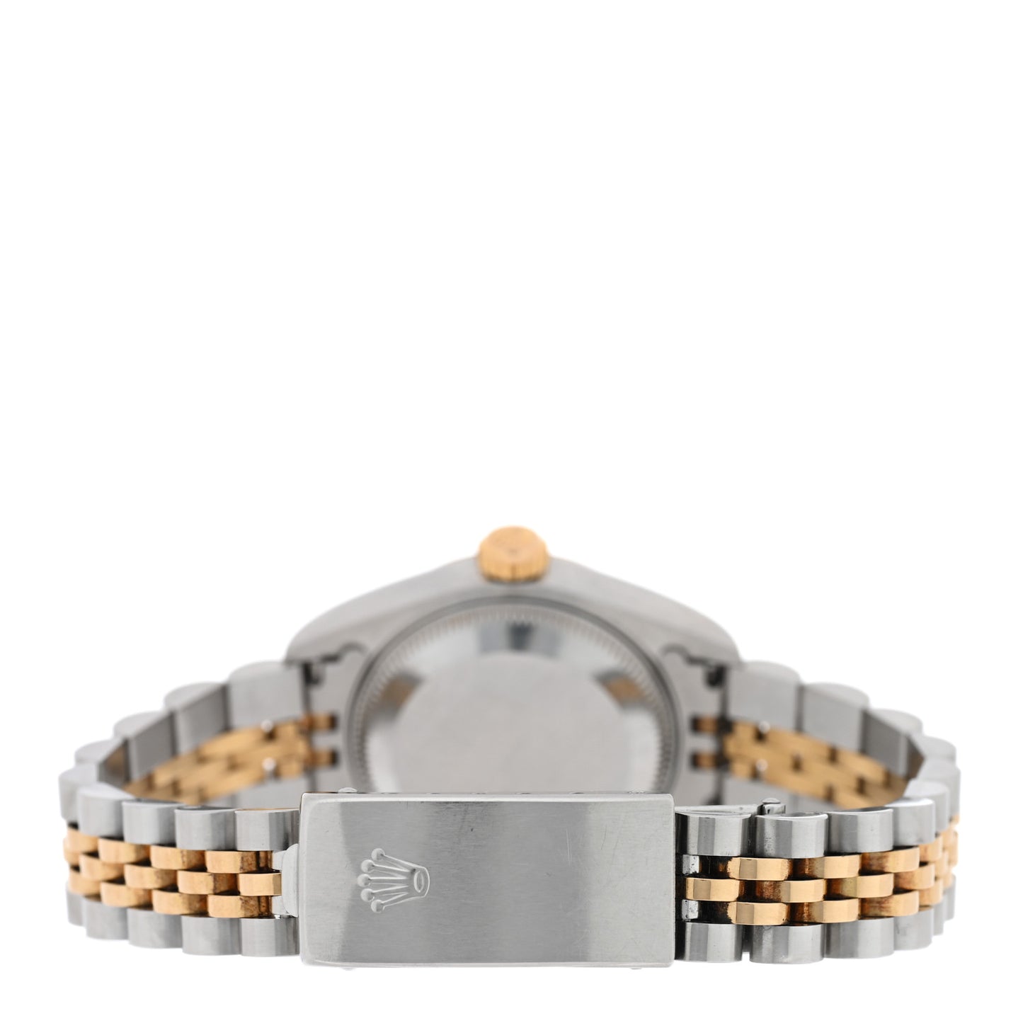 Stainless Steel 18K Yellow Gold 26mm Oyster Perpetual Datejust Watch White Roman 79173