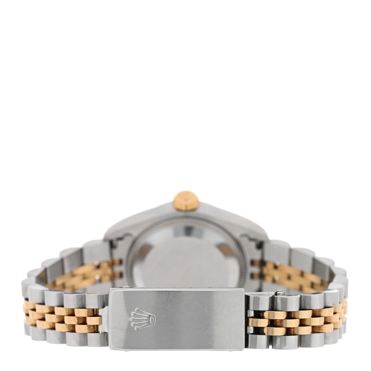 Rolex Stainless Steel 18K Yellow Gold 26mm Oyster Perpetual Datejust Watch White Roman 79173 3 of 4