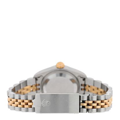 Rolex Stainless Steel 18K Yellow Gold 26mm Oyster Perpetual Datejust Watch White Roman 79173 3 of 4