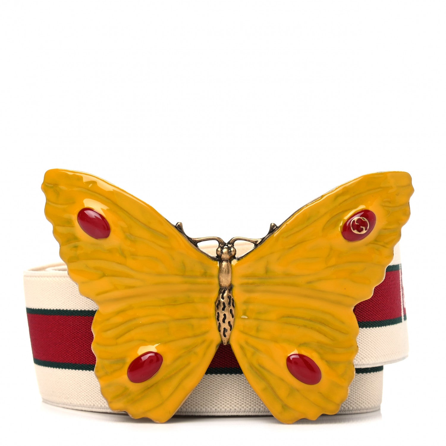 Gucci Enamel Butterfly Belt 90 36 1 of 3