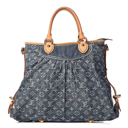Louis Vuitton Denim Neo Cabby GM Blue 1 of 13