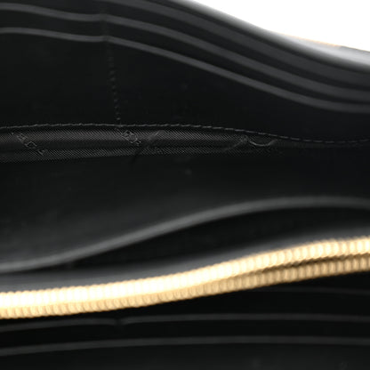 Burberry Derby Calfskin House Check Henley Wallet On Chain Black 10 of 12