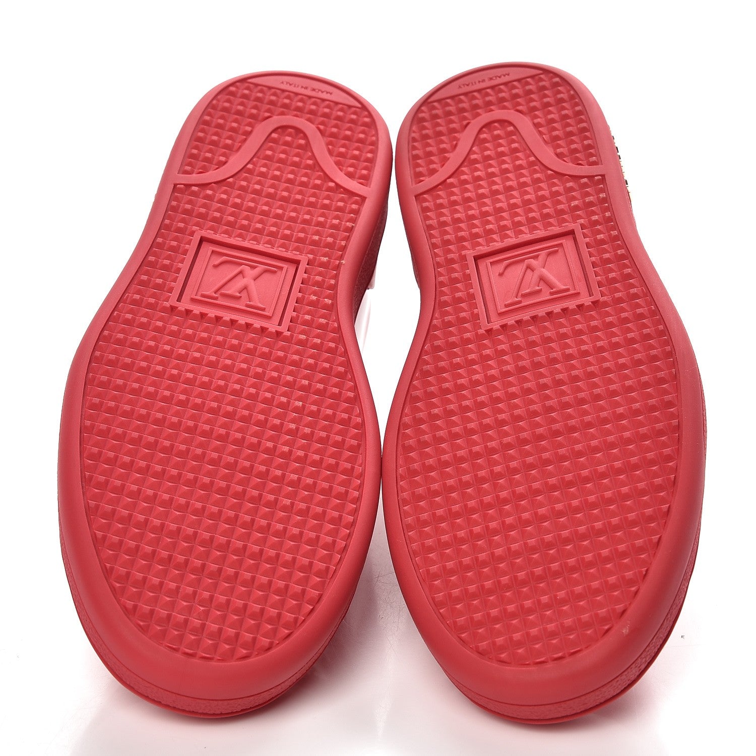 Louis Vuitton Patent Calfskin Frontrow Sneakers 37 Framboise 5 of 10