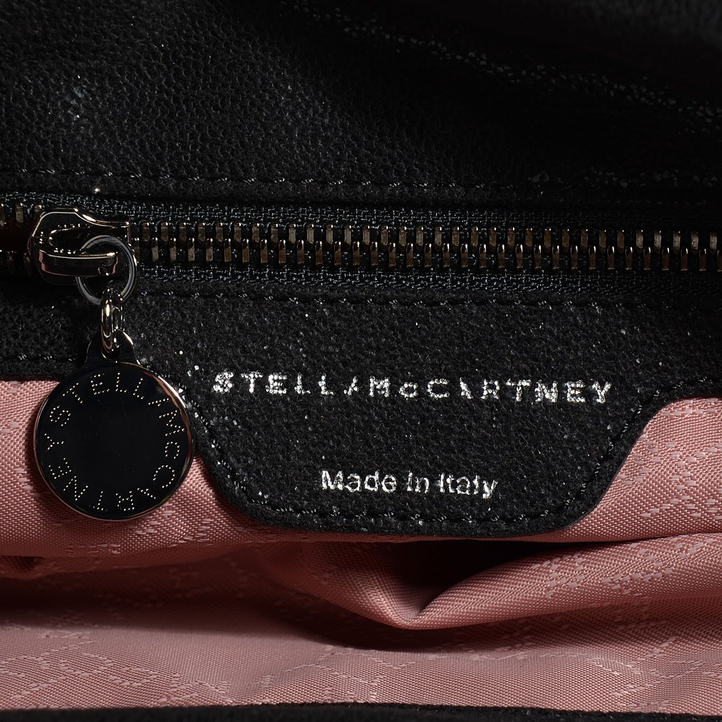 Shaggy Deer Falabella Fold Over Tote Black