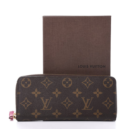 Louis Vuitton Monogram Clemence Wallet Hot Pink 12 of 12