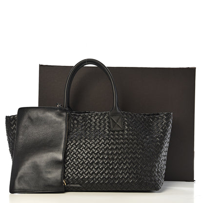 Bottega Veneta Nappa Intrecciato Medium Cabat Black 13 of 13