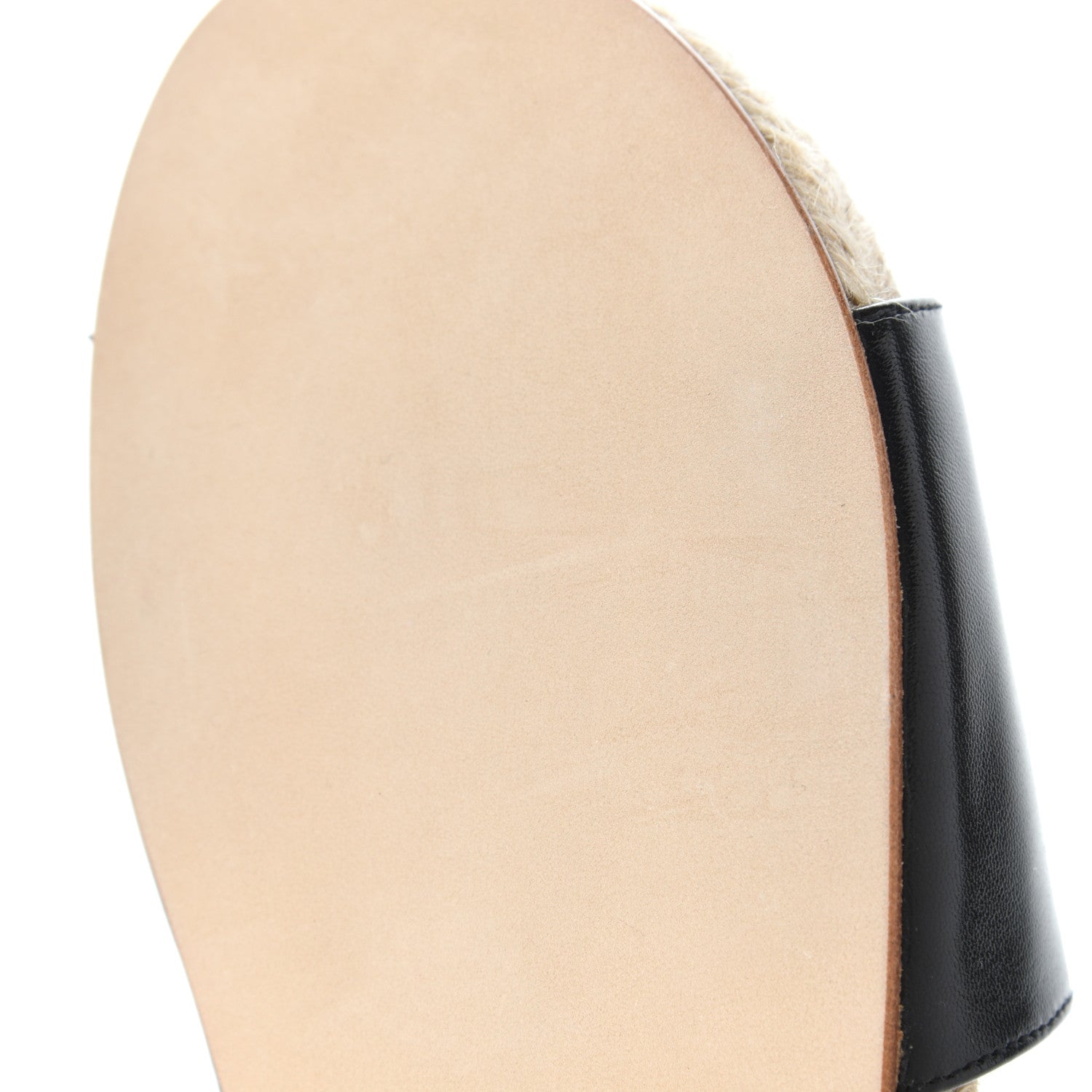 Chanel Patent Calfskin Crystal CC Espadrille Slip On Sandals 36 Black 11 of 12