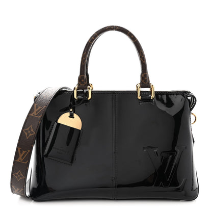 Louis Vuitton Patent Calfskin Miroir Tote Black 1 of 13