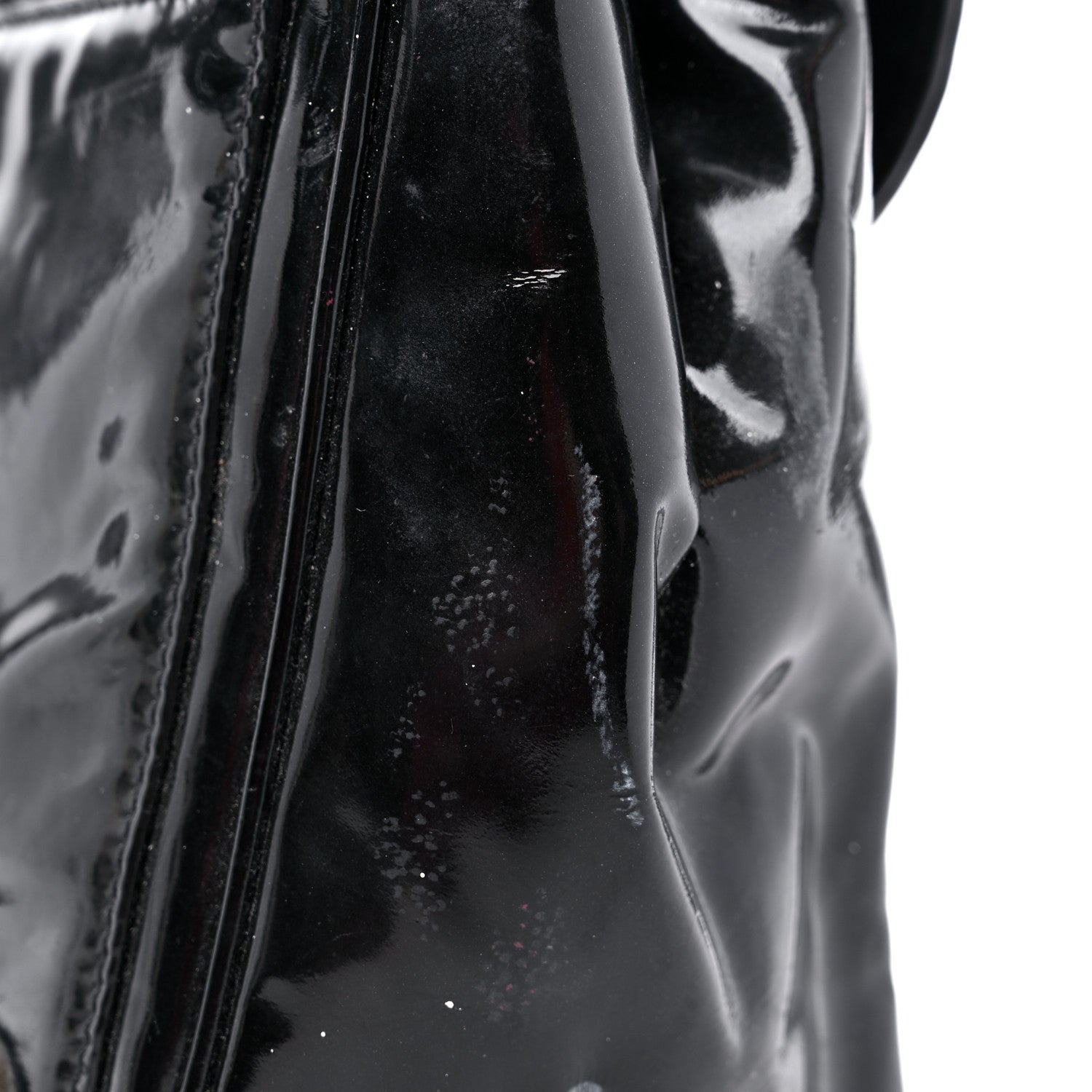 Chanel Patent CC Drawstring Backpack Black 17 of 19