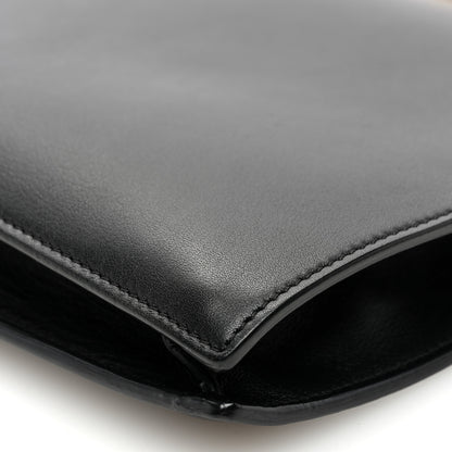 Celine Smooth Calfskin Mini Clasp Bag Black 9 of 9