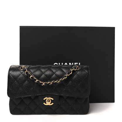 Chanel Caviar Quilted Small Double Flap Black 10 of 10