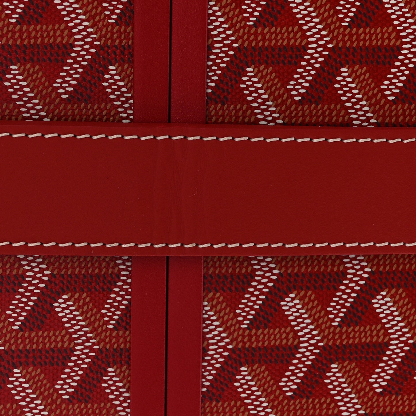 Goyardine Bourget PM Red