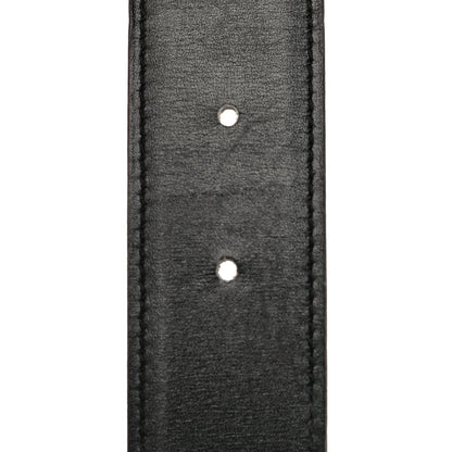 Hermes Swift Epsom 32mm H Belt 70 Black Gold 9 of 10