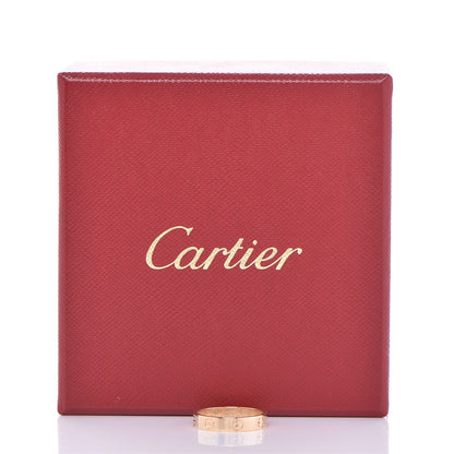 Cartier 18K Yellow Gold 3.5mm LOVE Wedding Band Ring 52 6 5 of 5