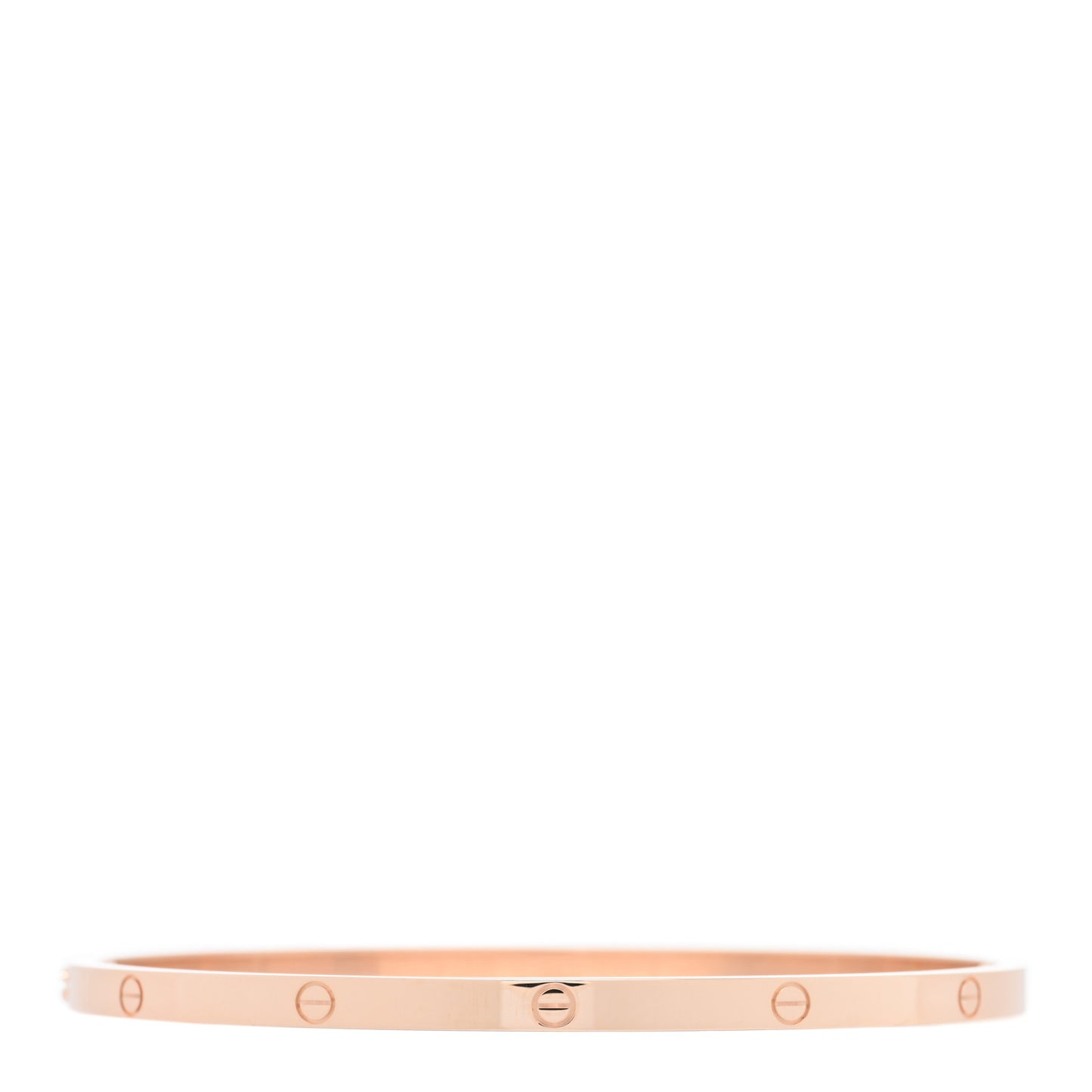 18K Pink Gold Small LOVE Bracelet 19