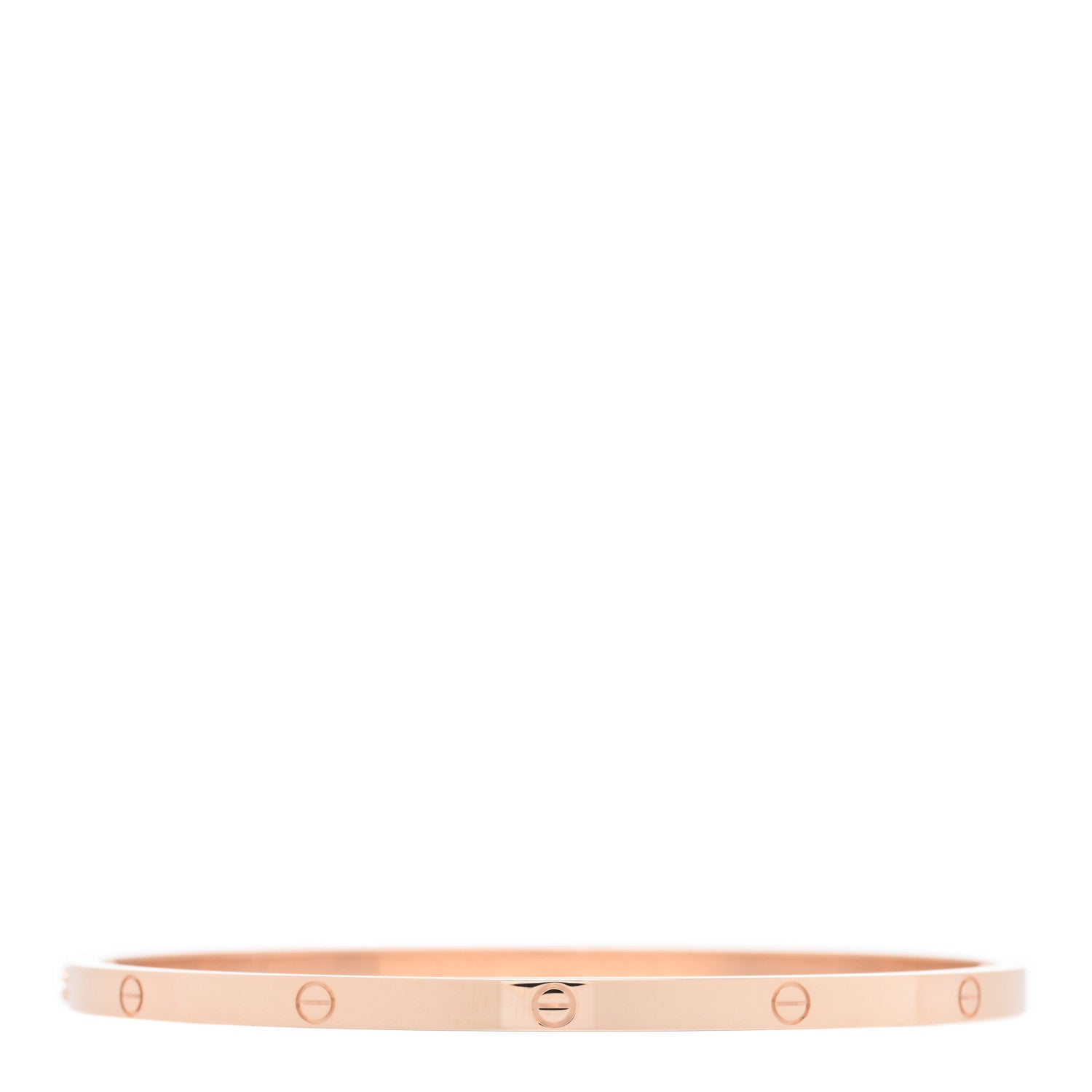 Cartier 18K Pink Gold Small LOVE Bracelet 19 2 of 5