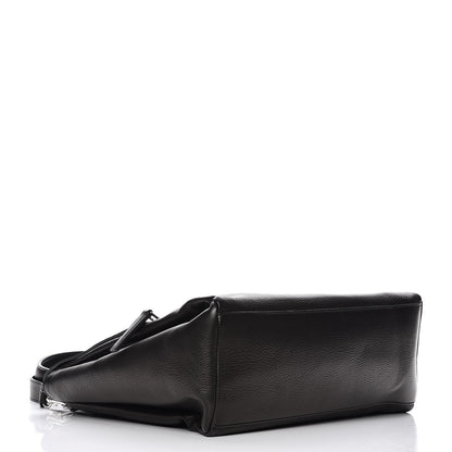 Givenchy Waxy Grained Calfskin Medium Pandora Pure Flap Bag Black 5 of 10