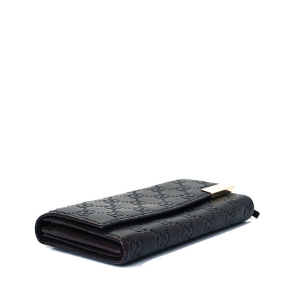 Gucci Guccissima Signature Dice Chain Wallet Chocolate 3 of 8