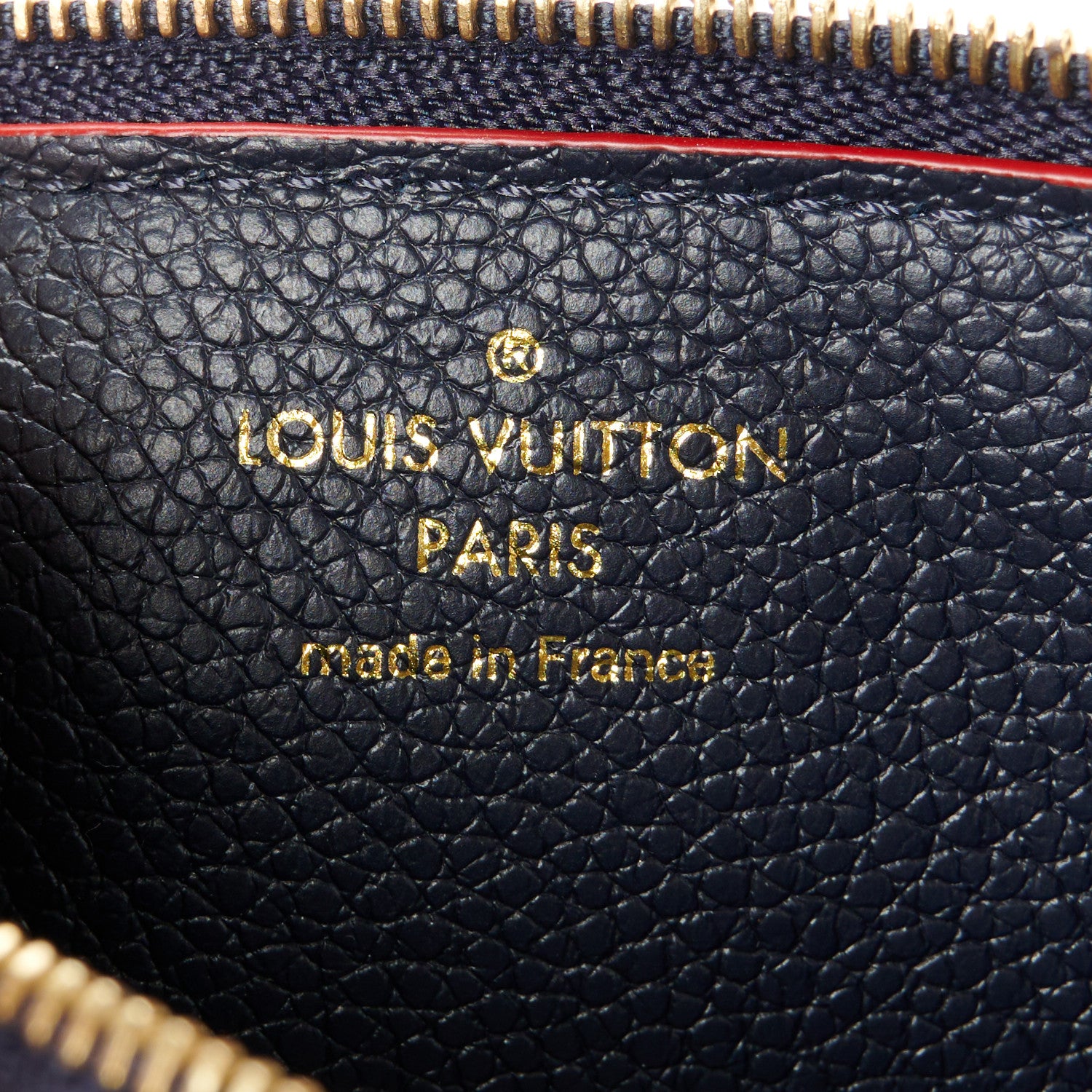 Louis Vuitton Empreinte Recto Verso Card Holder Marine Rouge 7 of 9