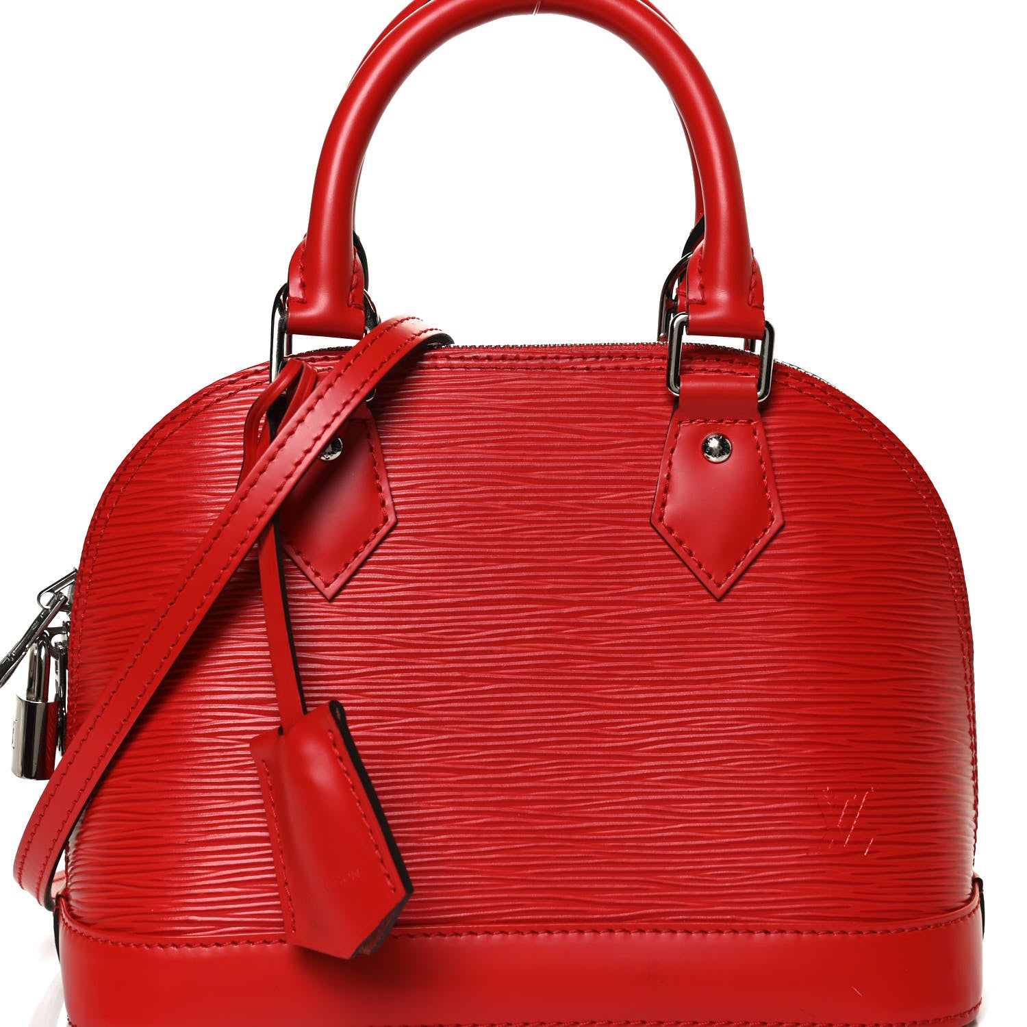Louis Vuitton Epi Alma BB Coquelicot 9 of 12
