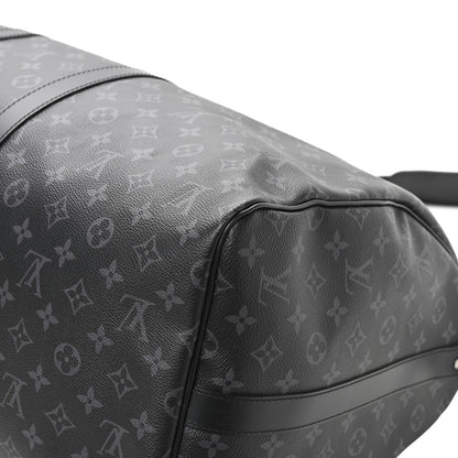 Louis Vuitton Monogram Eclipse Keepall Bandouliere 55 10 of 11