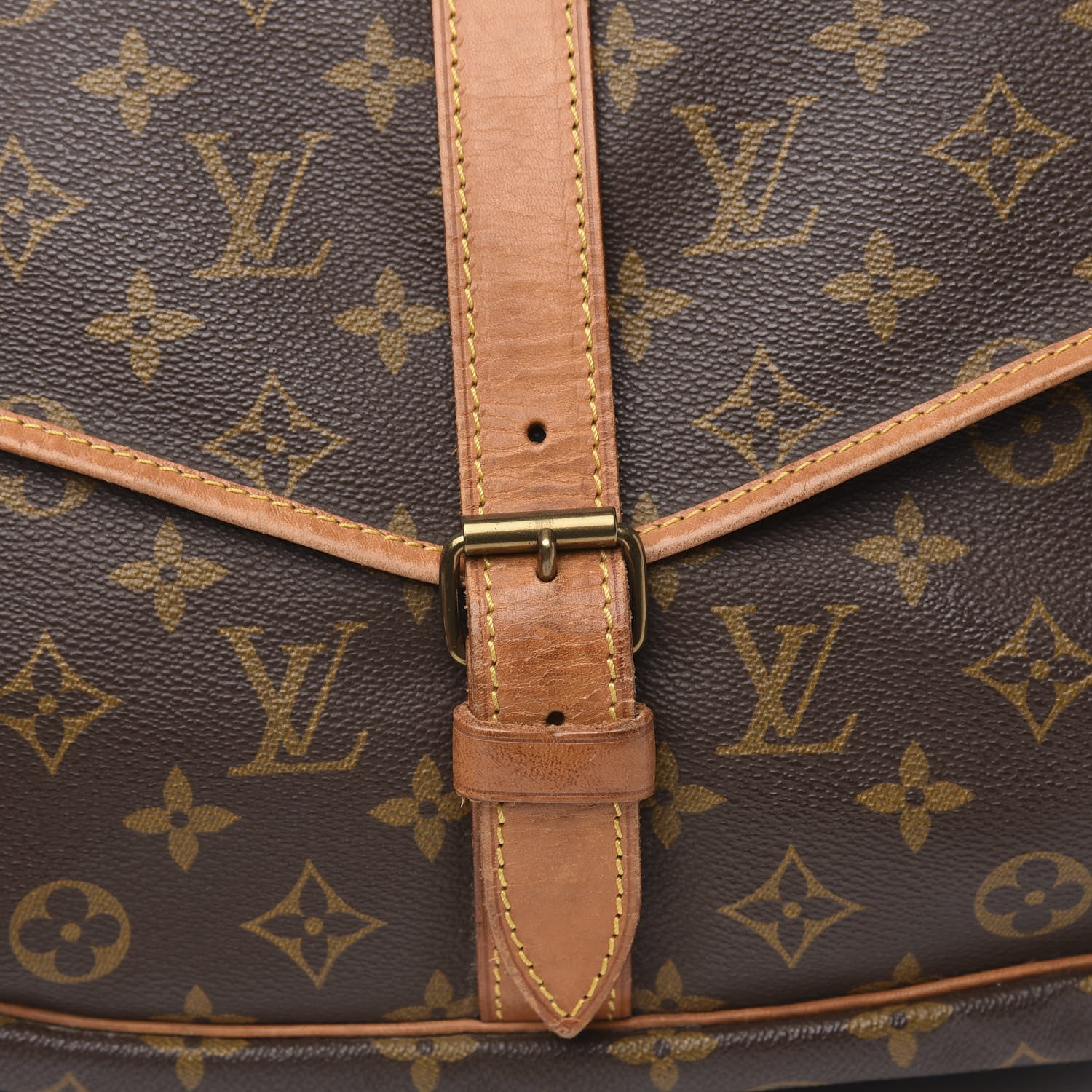 Louis Vuitton Monogram Saumur 35 11 of 13