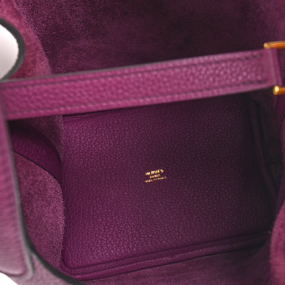 Hermes Taurillon Clemence Picotin Lock 18 PM Anemone 5 of 11