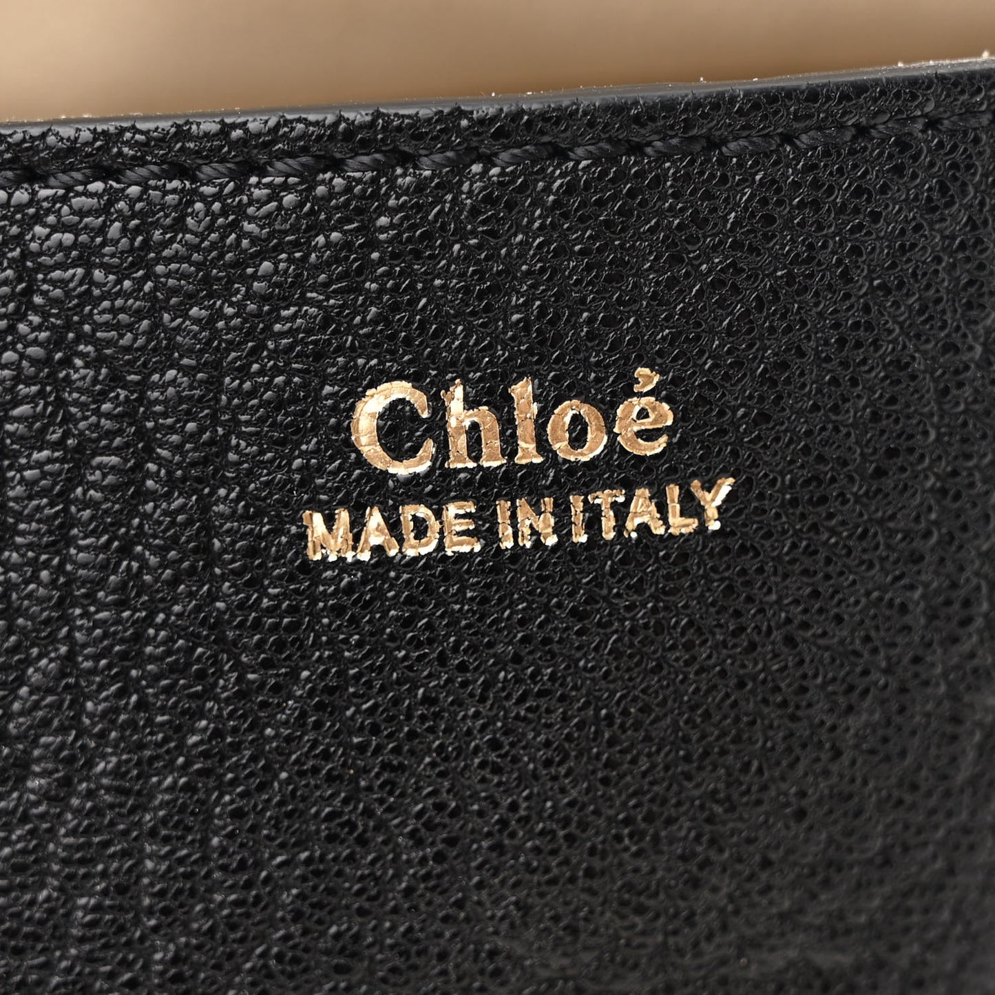 Grained Lambskin Mini Drew Shoulder Bag Black