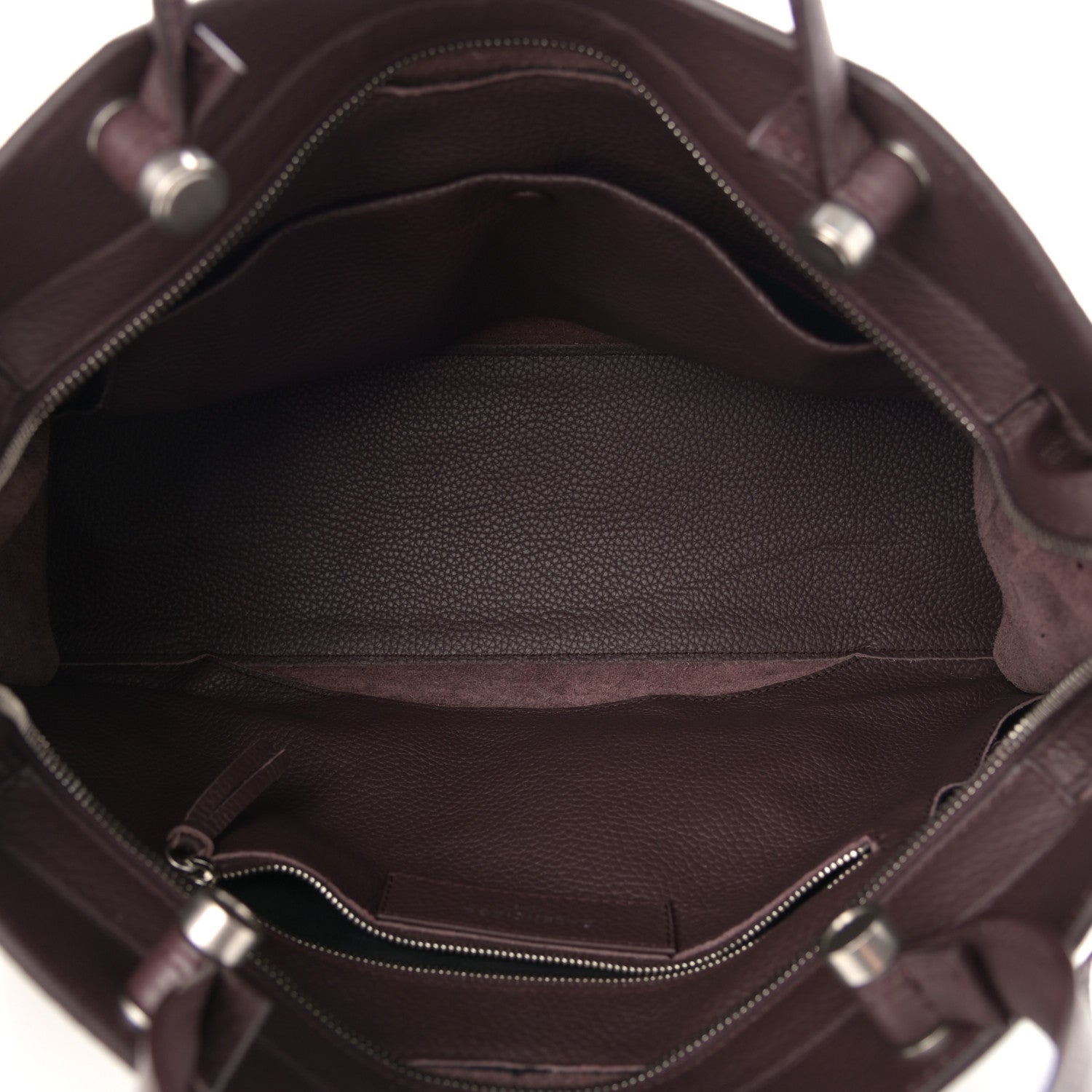 Balenciaga Veau Grana Perforated Blackout Hardware City Rouge Acajou 5 of 10