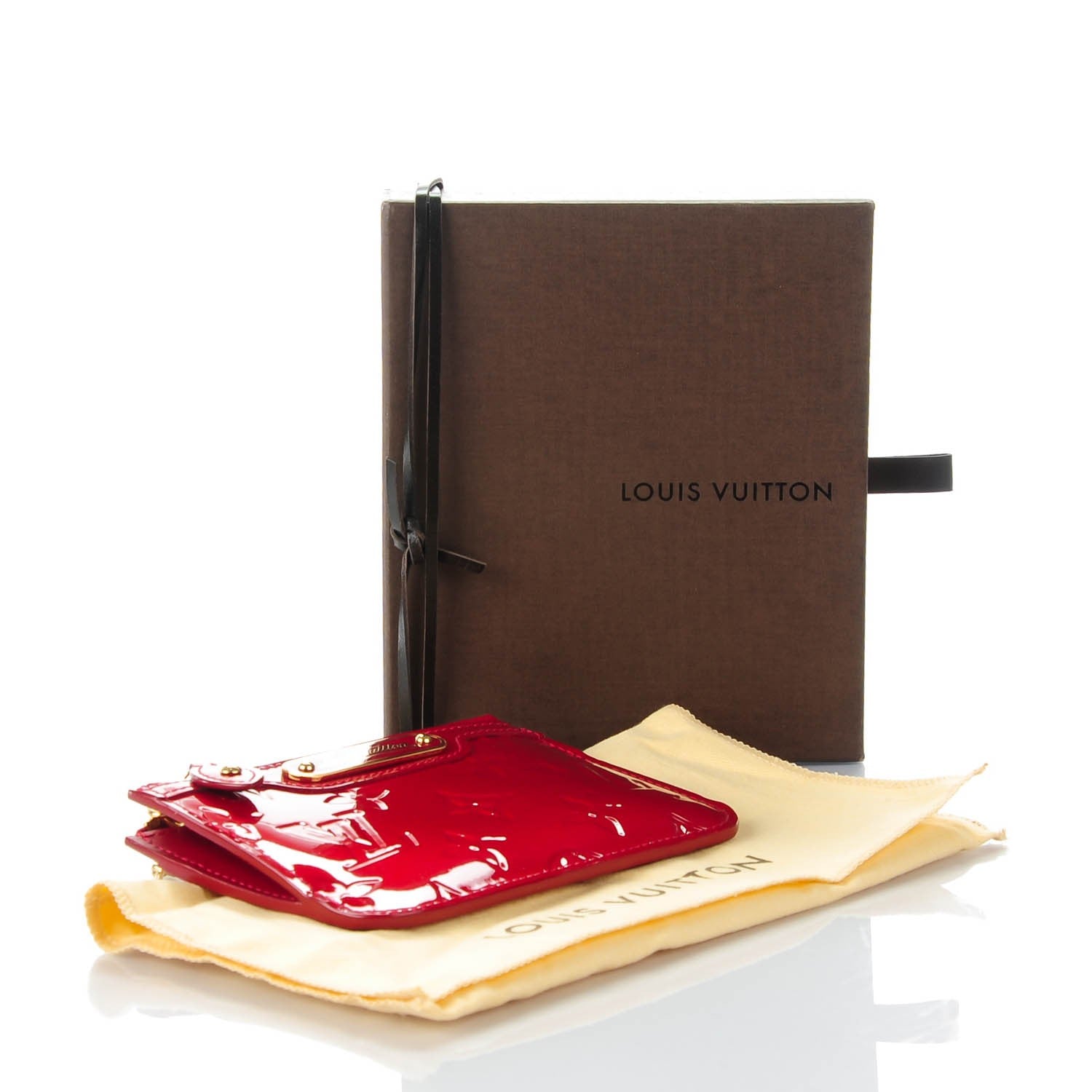 Louis Vuitton Vernis Key Pouch Pomme D'Amour 4 of 7