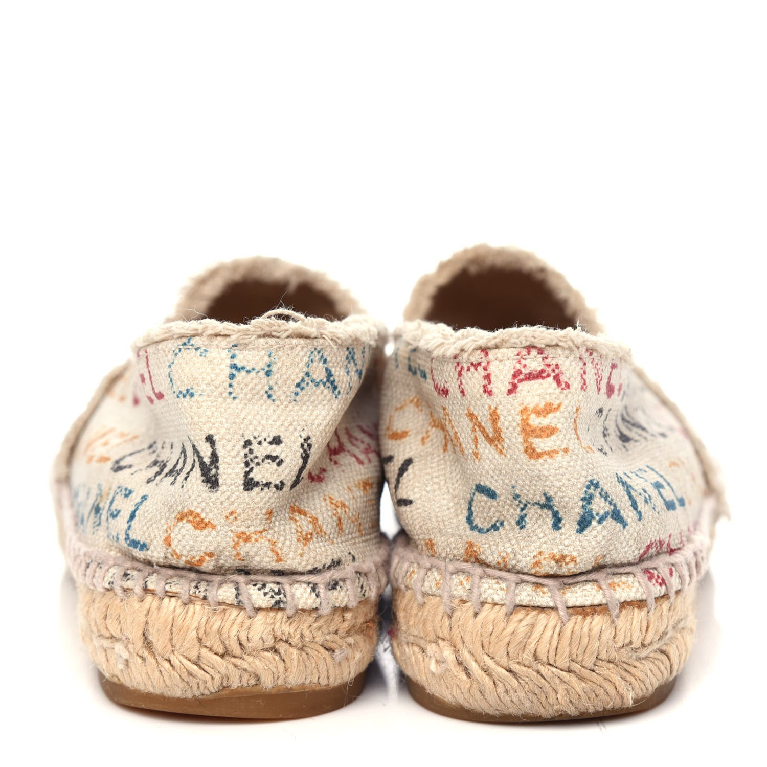 Chanel Toile Monogram Espadrilles 40 Multicolor 7 of 10