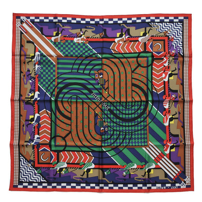 Hermes Silk Steeple Chase Scarf 90 1 of 6