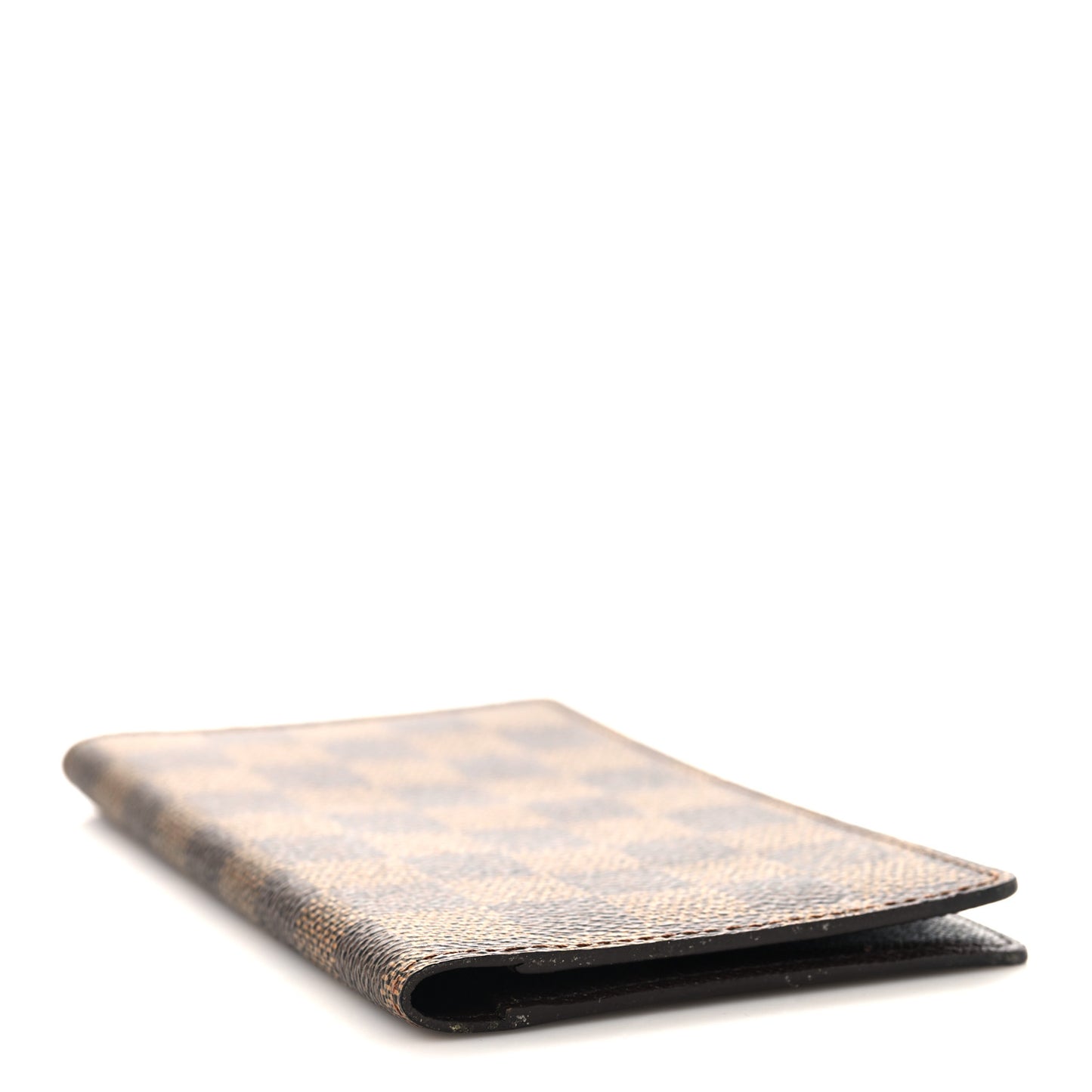 Damier Ebene Checkbook Cover Wallet
