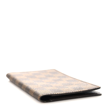 Louis Vuitton Damier Ebene Checkbook Cover Wallet 4 of 6