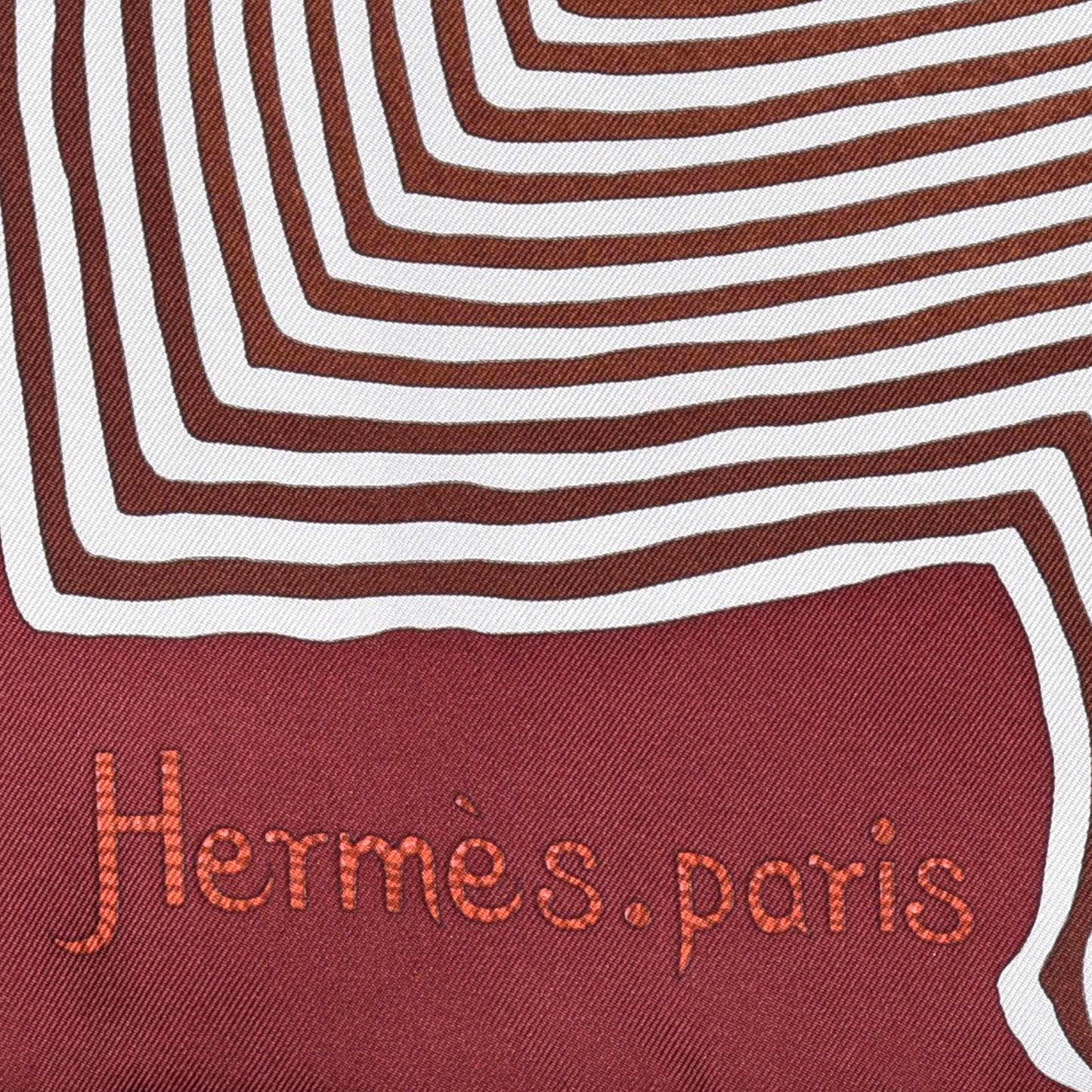 Silk Coupons Indiens Scarf 90